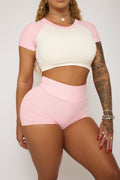 Icon pink & White - 2 Pieces Set