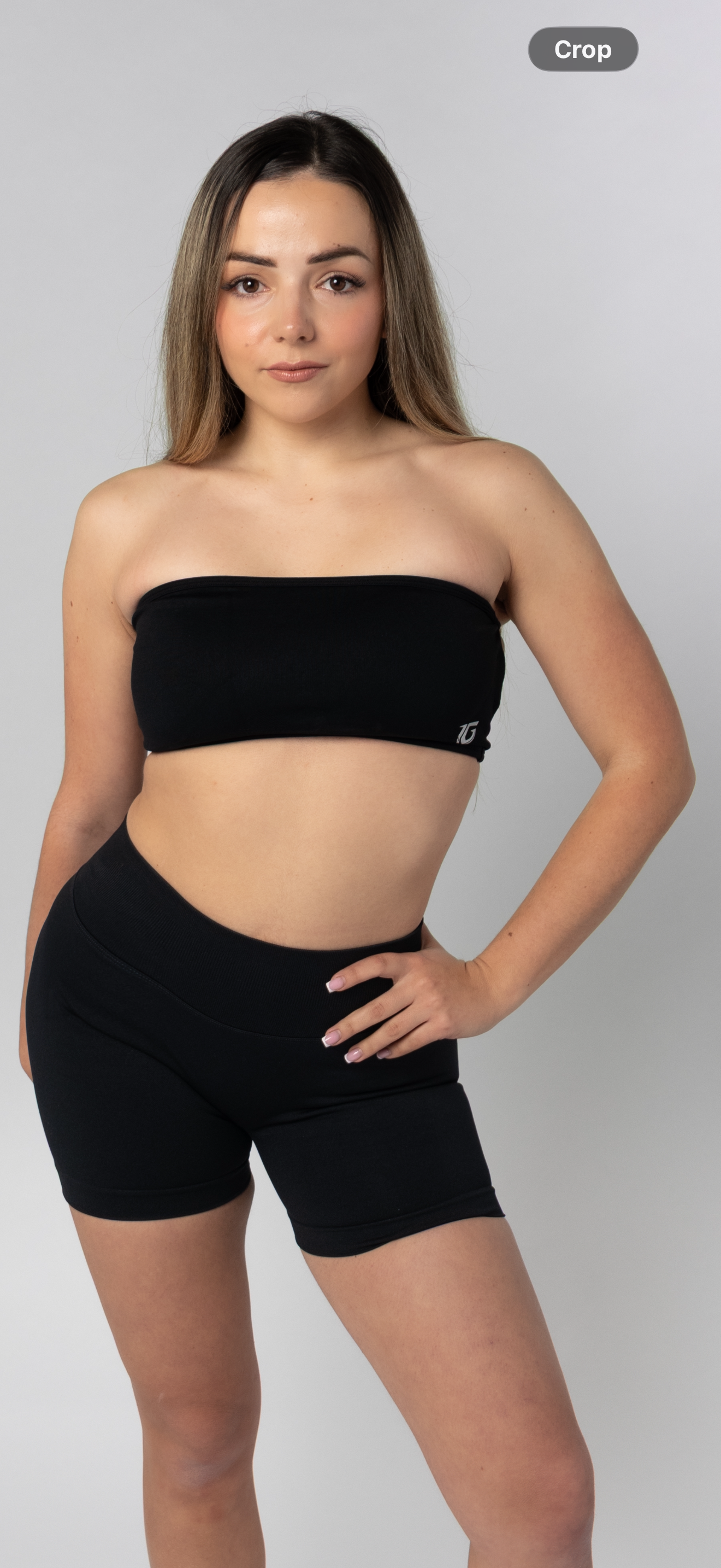 Sculpt Tube Top - Black