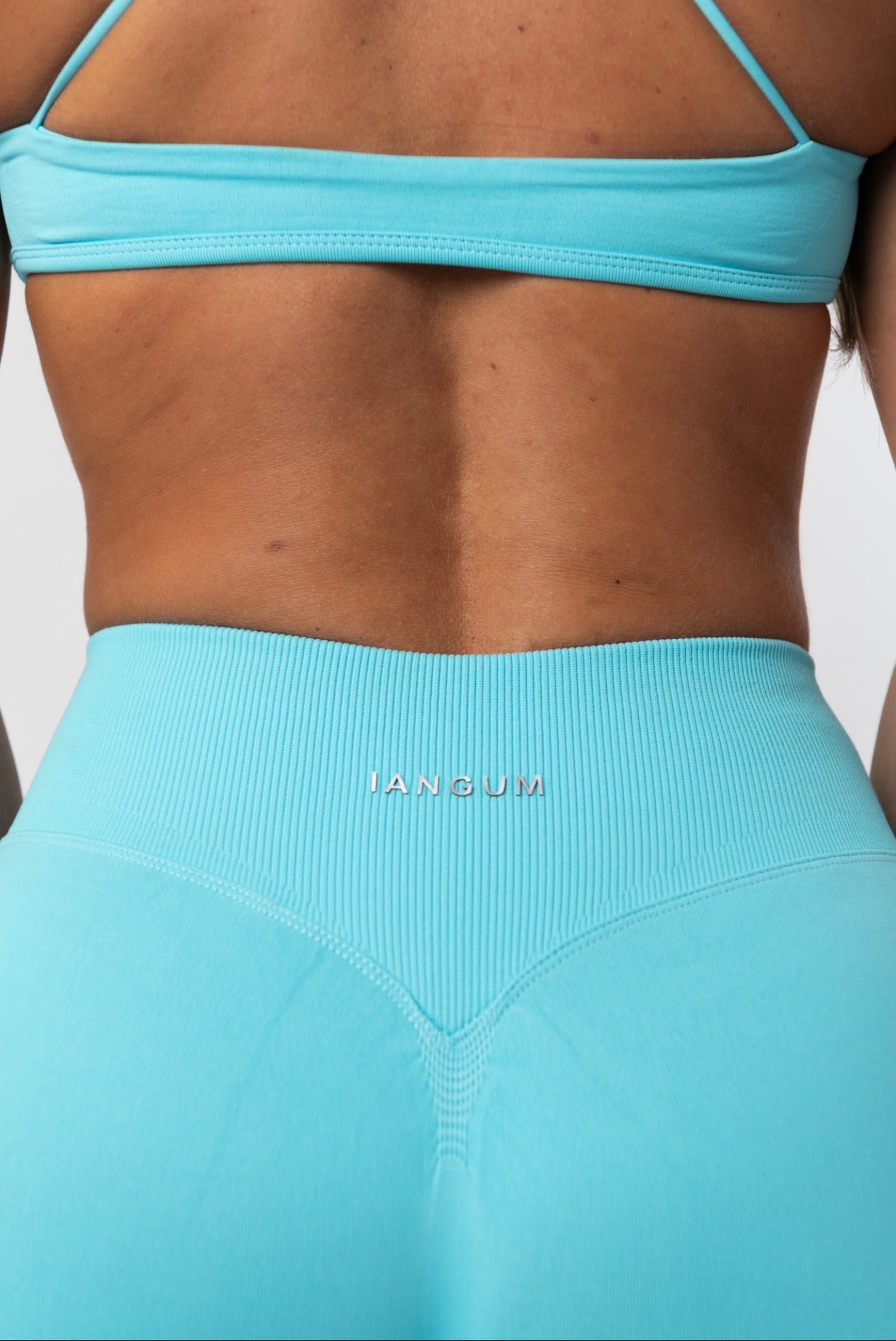 Elevate Push up Shorts - Baby Blue