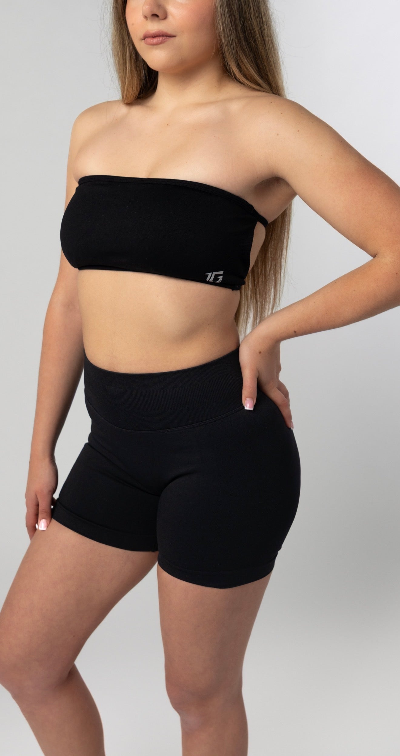 Sculpt Tube Top - Black