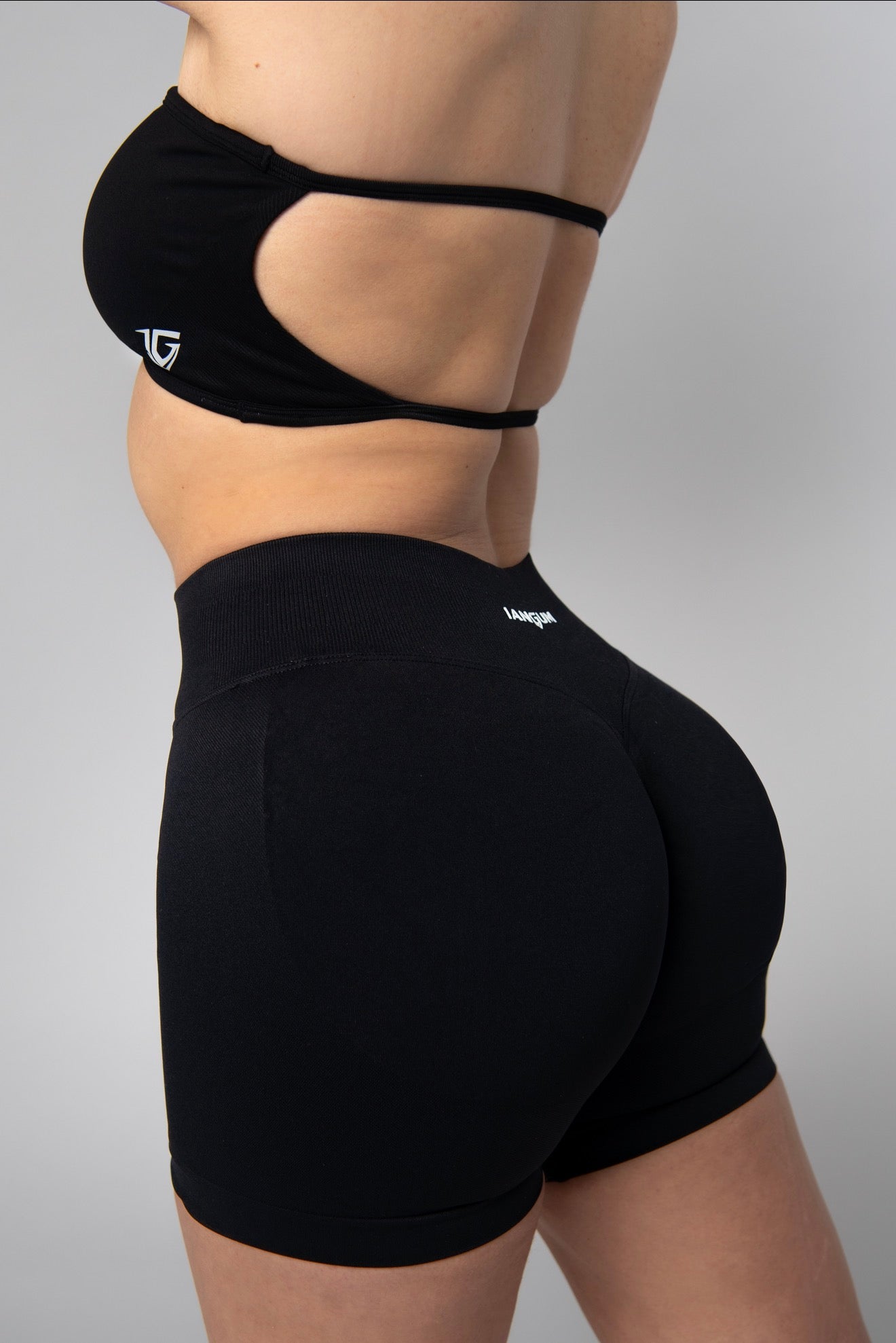 Sculpt Push up Shorts - Black