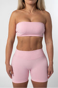 Sculpt Tube Top - Baby pink
